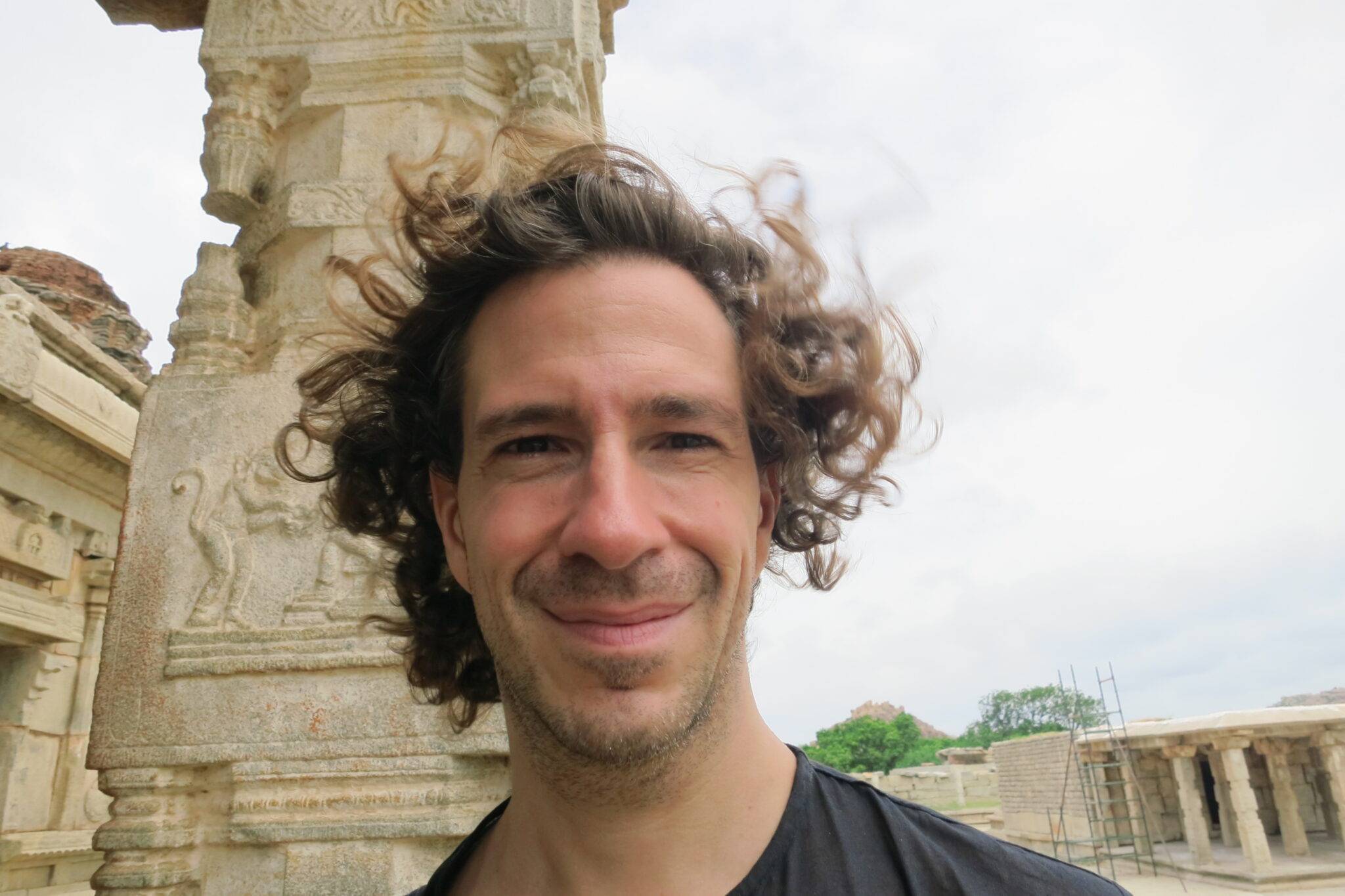 Torsten Beck in Hampi